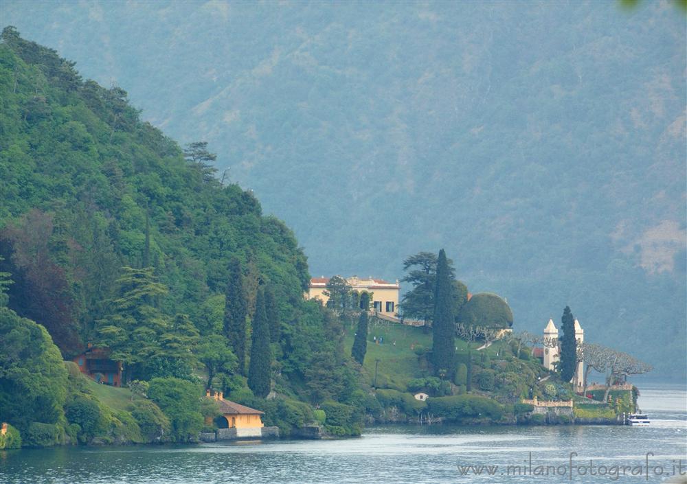 Comacina Island (Como, Italy) - Villa Balbianello seen from the island
